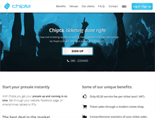 Tablet Screenshot of chipta.com